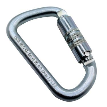 Imagem de Mosquetão Em Aço 50kn Automático Usclimb Ce Uiaa Keylock