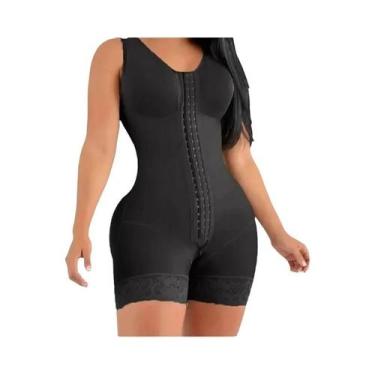 Imagem de Cinta Modeladora Feminina De Alta Compressão Para Controle Abdominal, 