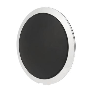 Imagem de Cosiki A Substituição Resistente Ao Calor da Guarnição do Cromo do Tampão Cubo da Roda de 500 para 2012-2022 Impede A Entrada Líquida Longa Vida útil para Entusiastas Carro (Letra Vermelha Círculo