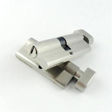 Imagem de Altura do núcleo da fechadura de porta de madeira doméstica 29 mm Material liga de zinco 5 chaves robusto 1 peça (80 mm)