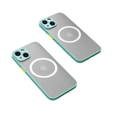 Imagem de Capa Magnética Matte Armor Para Carregamento Sem Fio Magsafe Para iPho