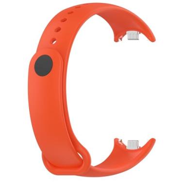 Imagem de SRDRK Pulseira de borracha para Mi Band 8, acessórios NFC, pulseira esportiva para relógio inteligente Correa Xiaomi MiBand 8, Miband 8, Ágata