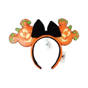 Imagem de Tiara De Pelúcia Mickey Mouse Da Disney Para Meninas, Acessório De Fan