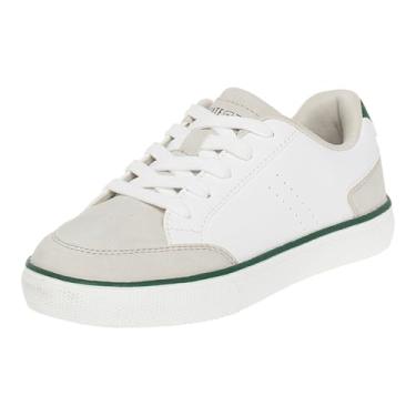 Imagem de State Street Tênis esportivo casual infantil Zander da Payless, Branco/Verde, 17