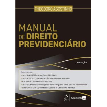 Imagem de Livro - Manual de Direito Previdenciário - 4ª Edição 2026