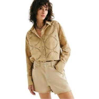 Imagem de Shorts Hering Feminino Cintura Média em Sarja-Feminino