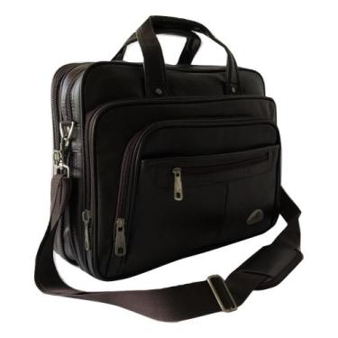 Imagem de Pasta Mala Bolsa Executiva Masculina P Trabalho Faculdade Livros Docum