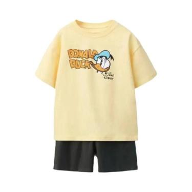 Imagem de Conjuntos Casuais Impressos Em Duas Peças Para Crianças, Roupas De Ver