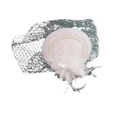 Imagem de Fascinadores Elegantes De Plumas Para Mulheres, Faixas De Cabelo Em Ma