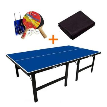 Imagem de Mesa de Ping Pong MDP 15MM - KLOPF 1001 + KIT TÊNIS DE MESA - 5030 + C