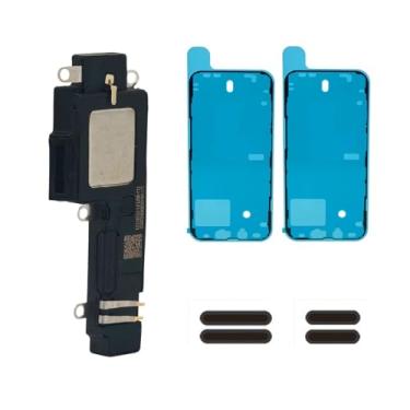Imagem de MEEFIX Substituição de alto-falante alto para iPhone 13 - Conjunto de campainha com adesivos de vedação de tela e malhas antipoeira