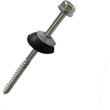 Imagem de Parafuso Telha Multibarras 110Mm Completo ''Pvc+Chapa'' 5/16 % - 1 Cen