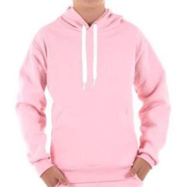 Imagem de Casaco Moletom Adulto Unisex Kit 2 peças Masculino e Feminina - Valent