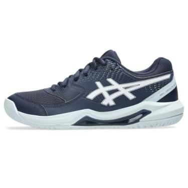 Imagem de ASICS Tênis masculino Gel-Dedicate 8 Pickleball, Meia-noite/branco, 38