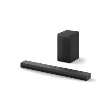 Imagem de Soundbar LG S70TY, Bluetooth, 400 W, som imersivo 3.1.1, subwoofer sem fio, design elegante.