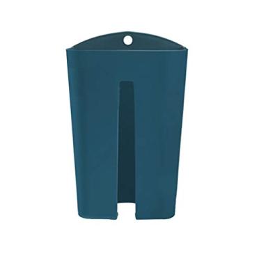 Imagem de 3FLQOOPP Caixa de armazenamento de lenços suporte de toalha de papel de parede caixa de triagem saco de lixo dispensador de extração de papel higiênico (cor: A) (3) (Argento)