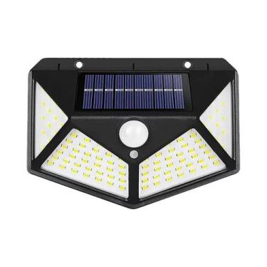 Imagem de Luzes De Parede Solares Para Exterior Com 100 LEDs E Sensor De Movimen