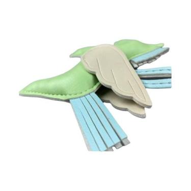 Imagem de Chaveiro De Pônei Alado Adorável Multicolorido Em Couro PU Com Borla P