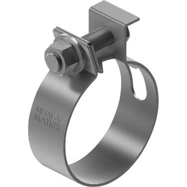 Imagem de Abraçadeira Tipo Mangote 48mm 56 Mm Aço Carbono Fita 32mm Largura Pacote 10 Pçs 04324856 Metalmatrix Ostenvonder