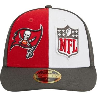 Imagem de BONÉ NEW ERA 5950 TAMPA BAY BUCCANEERS SIDELINE NFP24BON006 MARROM VERMELHO-Masculino