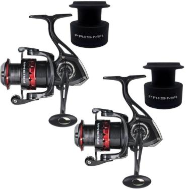 Imagem de Kit 2 Molinete Marine Sports Prisma Fd 5000 Carretel Extra
