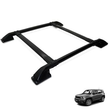 Imagem de Rack De Teto Bagageiro Renegade 2016 a 2025 Tubolar Preto