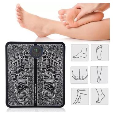 Imagem de Massageador Eletrico Tapete Pulso Perna Pés Ems Almofada Pé - Moon'S