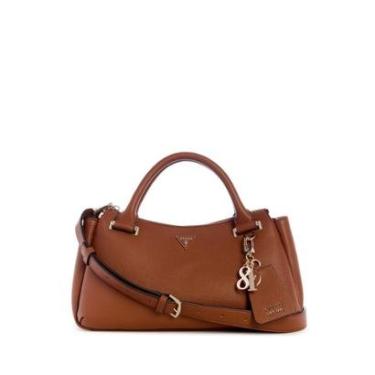 Imagem de Bolsa Evie Triple Comp Satchel Marrom-Feminino
