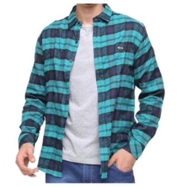 Imagem de Camisa Oneill Flanela Xadrez Verde 23877-Masculino