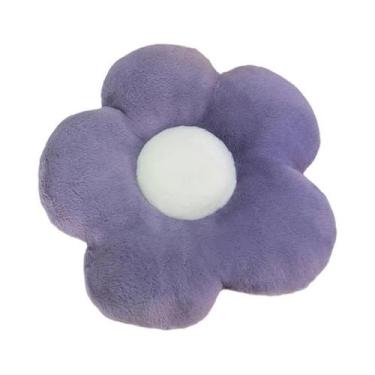 Imagem de Almofada Circular Grossa Em Formato De Flor, Macia, Para Sonecas No Es