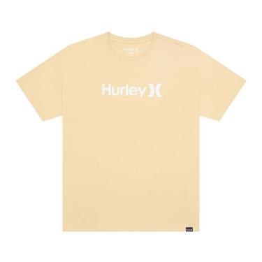 Imagem de Camiseta Hurley HYTS010870 O&O Solid - Bege-Masculino