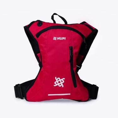 Imagem de Mochila de Hidratação HUPI HUWE Lite Vermelho Neon com Refil-Unissex