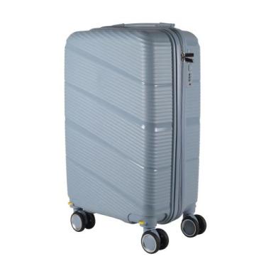 Imagem de Mala de bordo em Polipropileno 4 rodas 360º  - AeroMalas Catar, Azul c