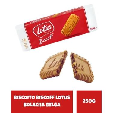 Imagem de Biscoito lotus 250gr lotus biscoff bolacha belga