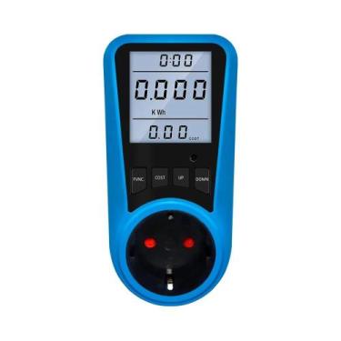 Imagem de Medidor Digital De Consumo De Energia Elétrica 220V 110V AC Com Plugue