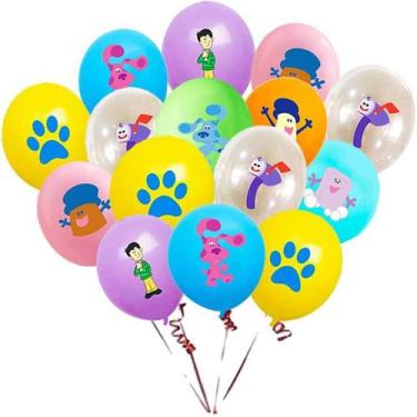 Imagem de Balões de festa Bluesclues 16 unidades de látex de 12 cm para decoraçã