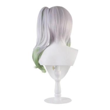 Imagem de Peruca de cosplay Genshin Impacts Nahidas Synthetic Hair - yiweisai