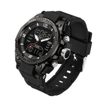 Imagem de Relógio Esportivo Digital Masculino Tático Militar À Prova D'água 50m 