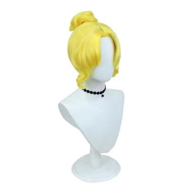 Imagem de Peruca Cosplay Identitys Krotos Cabelo Sintético 20cm 220g - yiweisai