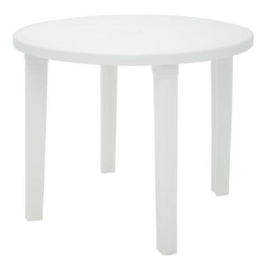Imagem de Mesa Tramontina Cassino em Polipropileno Branco