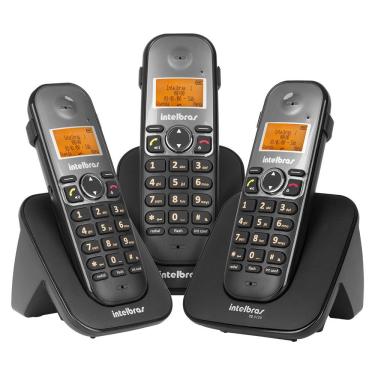 Imagem de Telefone Sem Fio Intelbras Ts5123 Preto