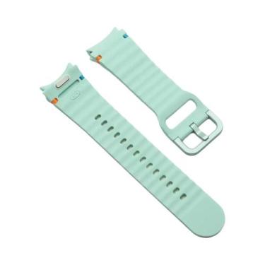 Imagem de Pulseira De Silicone Para Samsung Galaxy Watch 7 6 5 4 Classic 47mm 43