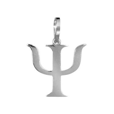 Imagem de Pingente Psicologia Simbolo Coleção Formatura Prata 925 - Sam Joias