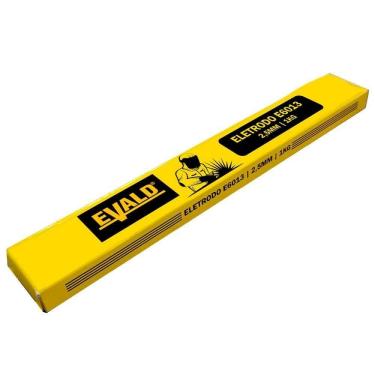 Imagem de Eletrodo Para Solda E6013 2,5mm Caixa 1 Kg Com 2 Unidades Evald