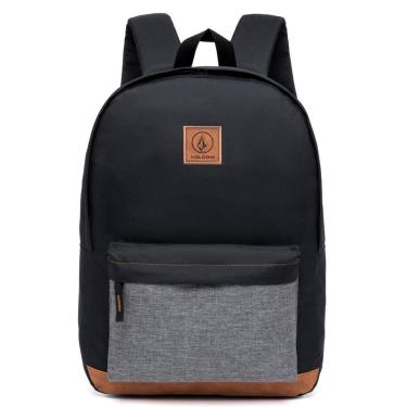 Imagem de Mochila Volcom Faculdade Escolar Resistente Trabalho 15 Litros-Masculino