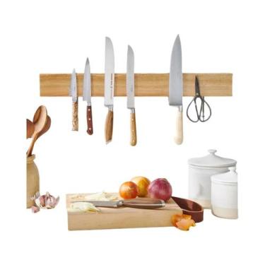 Imagem de Suporte Magnético Para Facas De 16 Polegadas Para Parede, Ímã Extra Fo