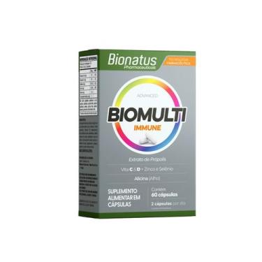 Imagem de Immune biomulti bionatus 60caps 