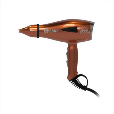Imagem de Secador de Cabelo Profissional para Salão 3000W  Lion Aero, Cobre, 220