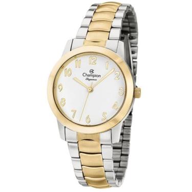 Imagem de Relógio Champion Feminino Dourado Elegance Luxo  QTZ