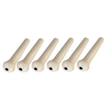 Imagem de Pino para Cavalete de Violão Aço Kit 6 Unidades Creme CSP 1 VW - Custo